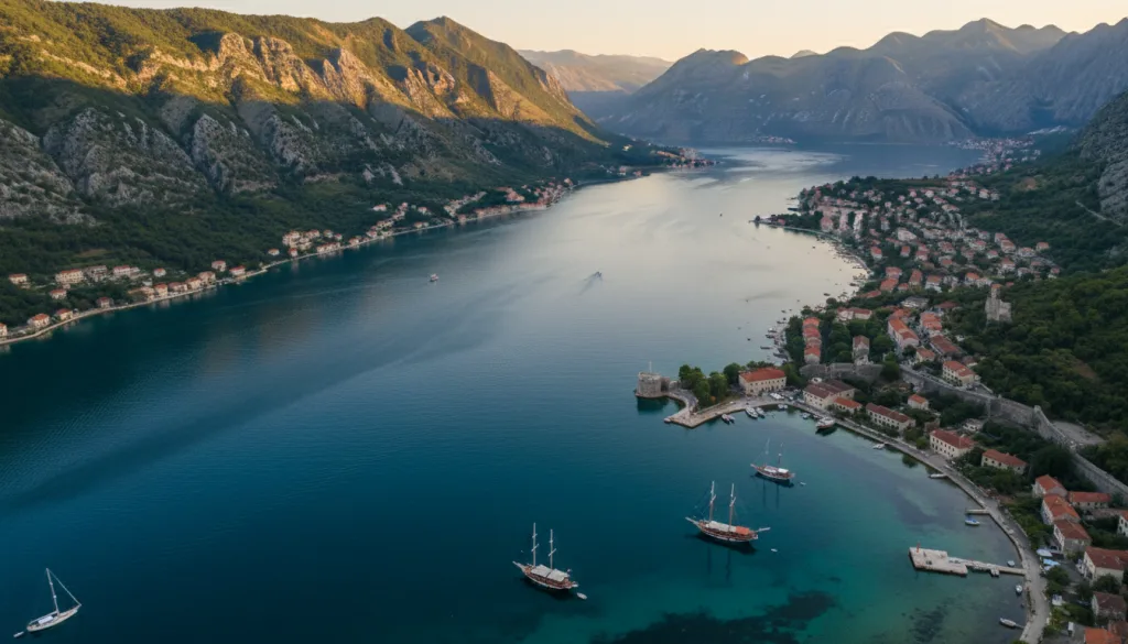 explorez les trésors cachés des bouches de kotor au monténégro et laissez-vous émerveiller par leurs paysages spectaculaires, leur histoire riche et leur beauté naturelle préservée.